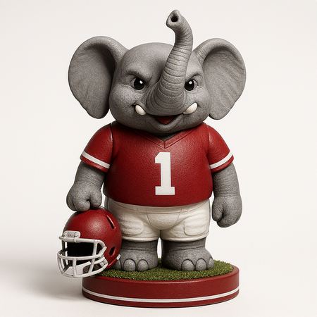Alabama Big Al elephant mascot figure