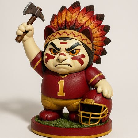 Florida State Seminoles mascot figure